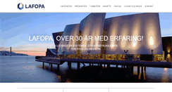 Desktop Screenshot of lafopa.no